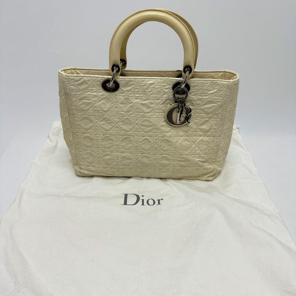 Dior カナージュ レディディオール キルティング カバン ハンドバッグ ナイロン/エナメル レディース - brandshop-reference