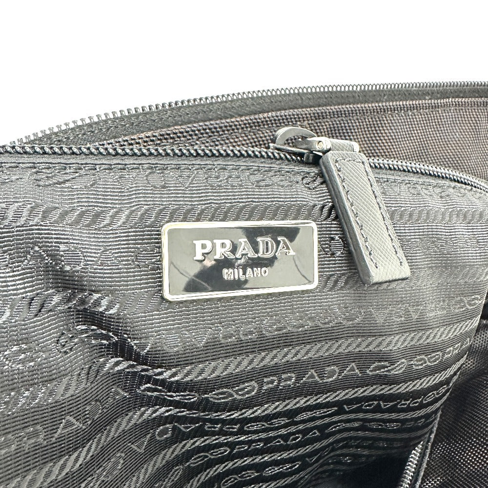 PRADA VA0877 トライアングルロゴ カバン トートバッグ PVC/レザー メンズ - brandshop-reference