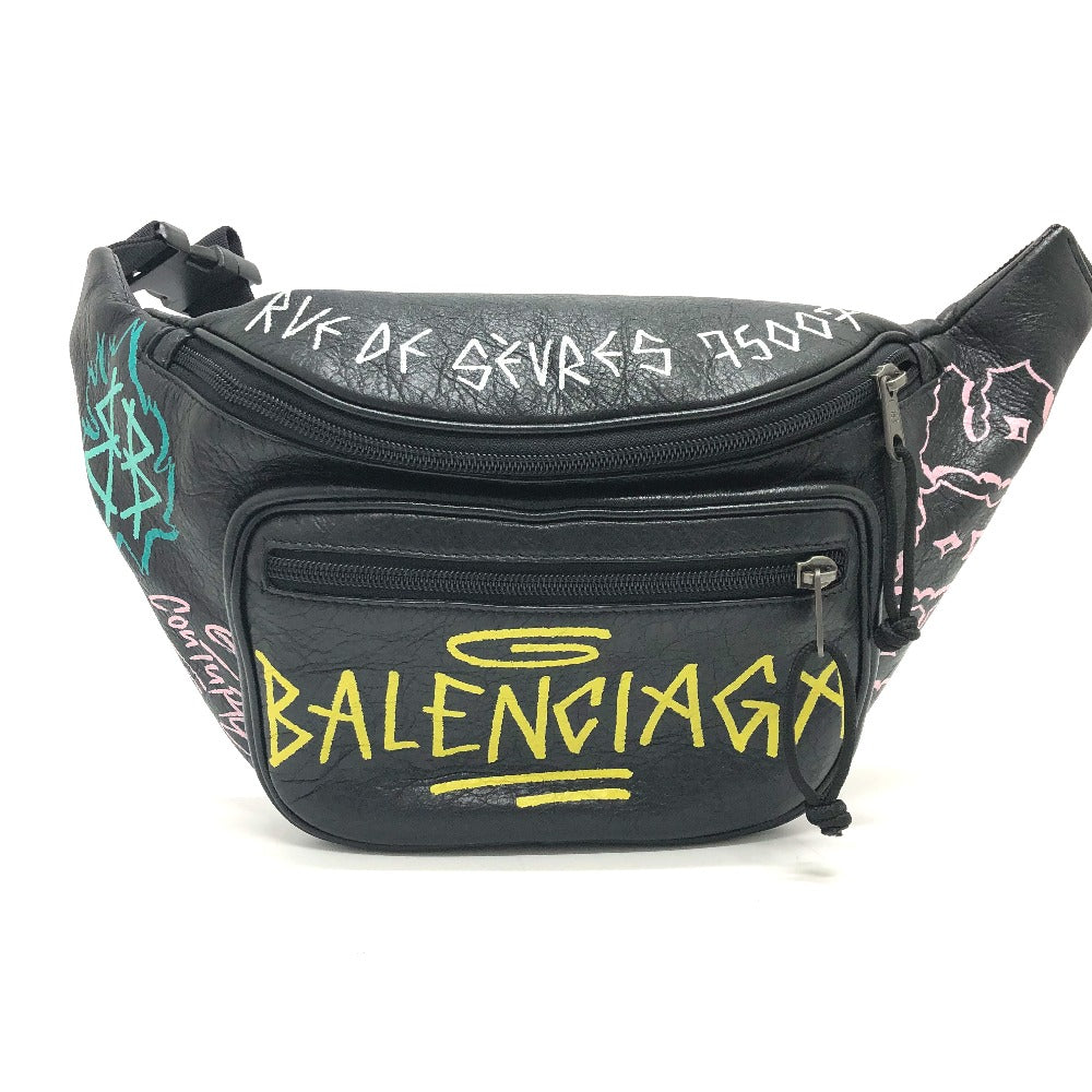 冬バーゲン☆】 BALENCIAGA サコッシュ グラフィティー