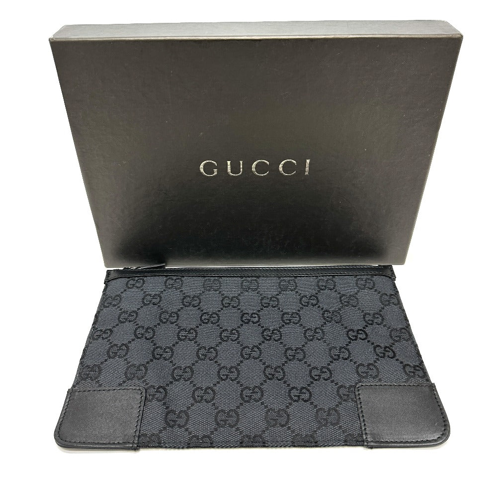 GUCCI 150415 GG フラット クラッチバッグ カバン ポーチ GGキャンバス