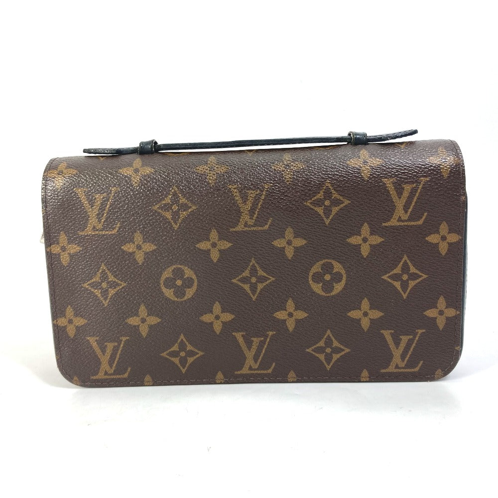 LOUIS VUITTON M61506 ハンドバッグ モノグラムマカサー ジッピーXL トラベルケース 長財布 モノグラムマカサーキャンバス メンズ - brandshop-reference