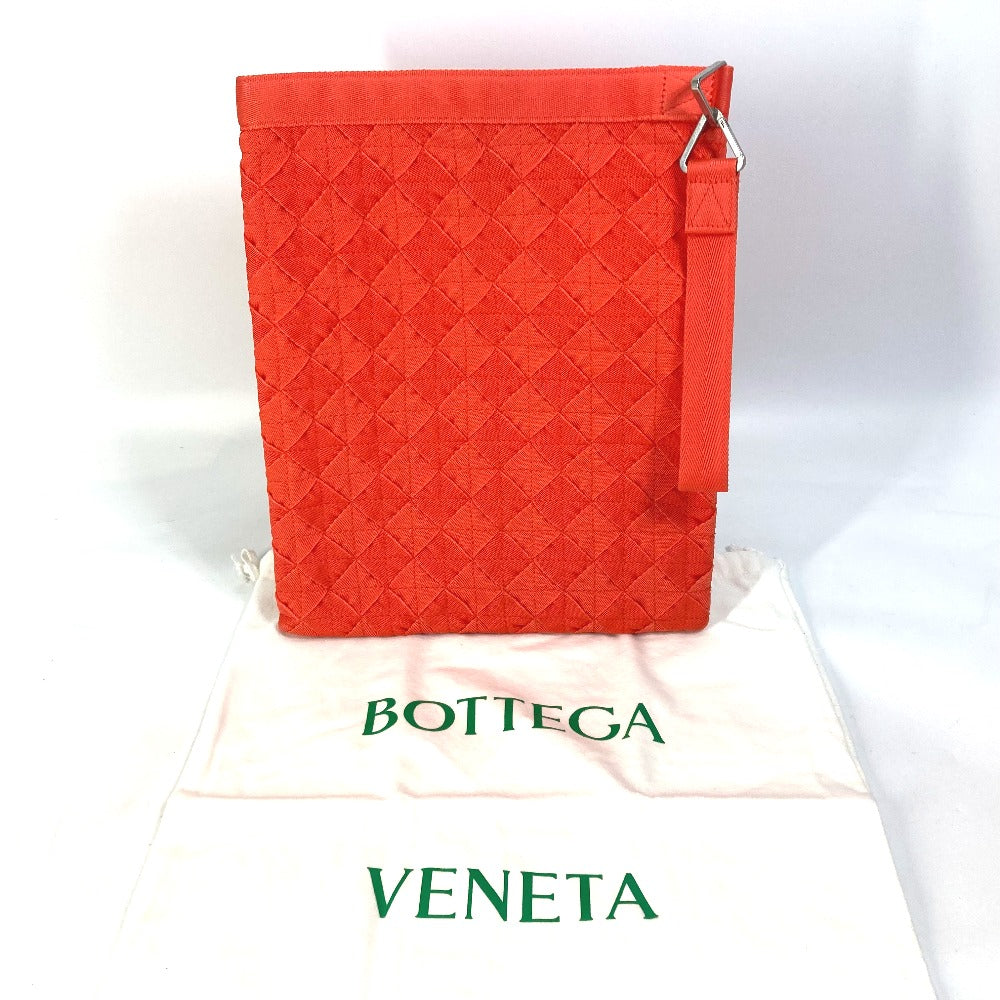 BOTTEGA VENETA 667060 イントレチャート ライト ウェビング ストラップ付 カバン ポーチ クラッチバッグ メンズ - brandshop-reference