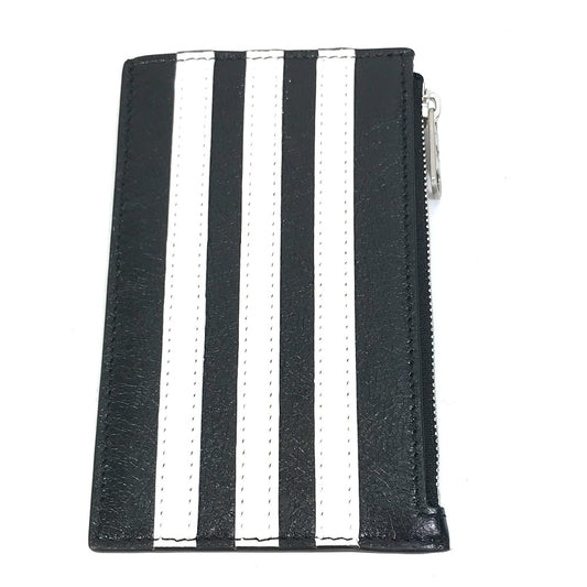 BALENCIAGA 721896 ロゴ カードホルダー フラグメントケース アディダス adidas コラボ コインケース レザー メンズ - brandshop-reference