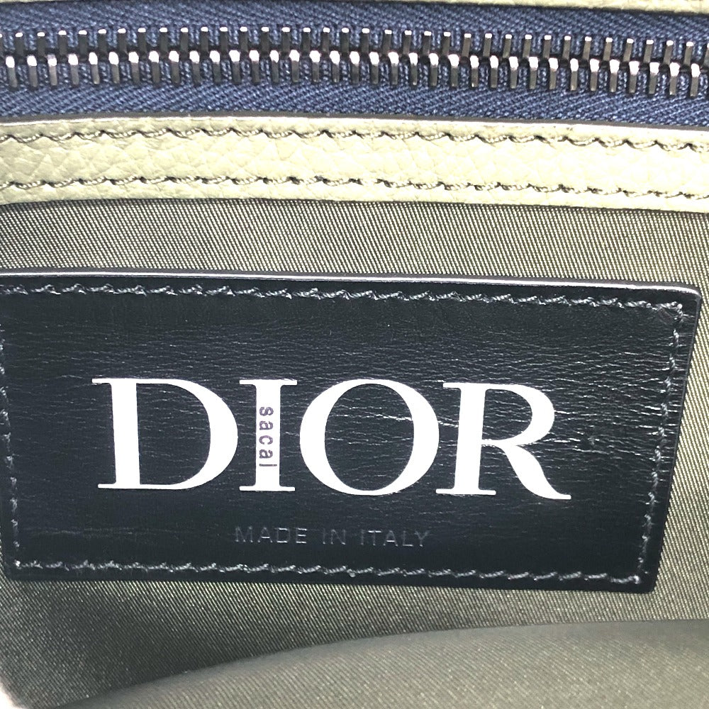 Dior 1ADSH198USF sacai コラボ サドルバッグ 2WAY トートバッグ ナイロン/レザー メンズ - brandshop-reference