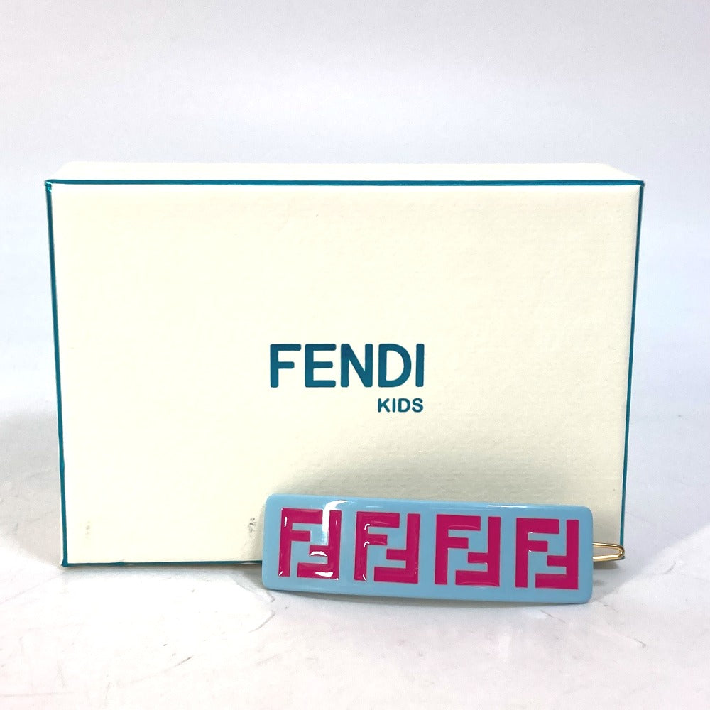 FENDI JFP402 ヘアピン FF ヘアクリップ ロゴ ヘアアクセサリー バレッタ アセテート レディース - brandshop-reference
