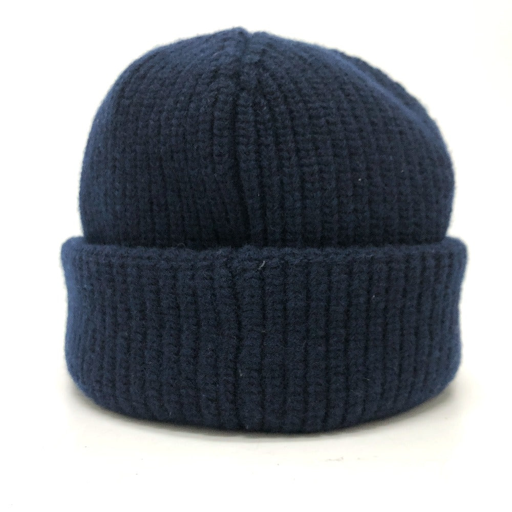 MONCLER A9578 ロゴ ワッペン BERRETTO TRICOT ニット帽 ウール メンズ - brandshop-reference