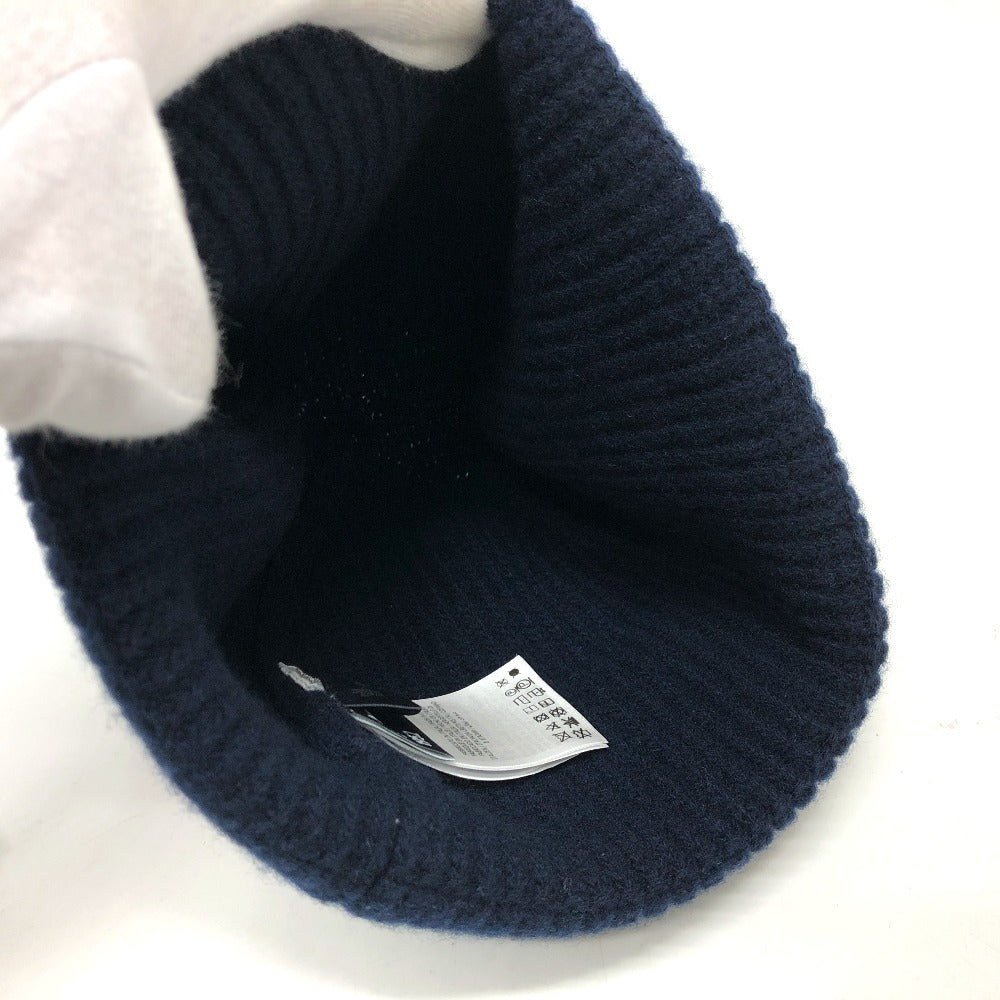 MONCLER A9578 ロゴ ワッペン BERRETTO TRICOT ニット帽 ウール メンズ - brandshop-reference