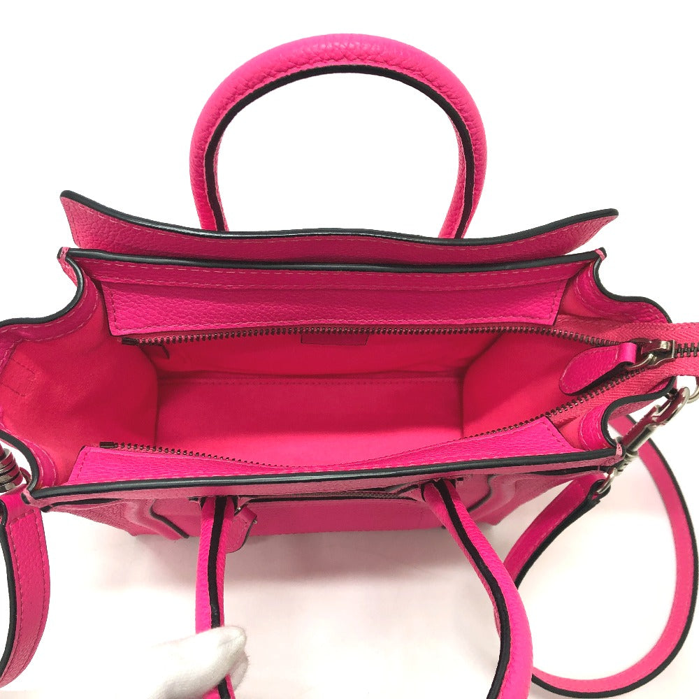 CELINE 18924 ラゲージ ミニショッパー カバン 2WAY ハンドバッグ