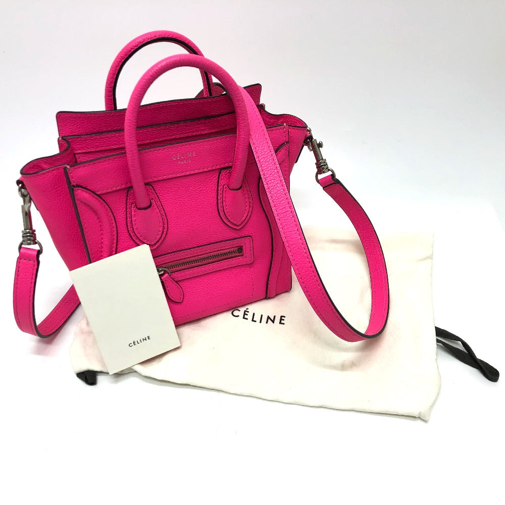 CELINE SMALL VEAL 2way ハンド ショルダーバッグ アウトレット】CELINE セリーヌ ハンドバッグ 2WAY/ショルダーバッグ