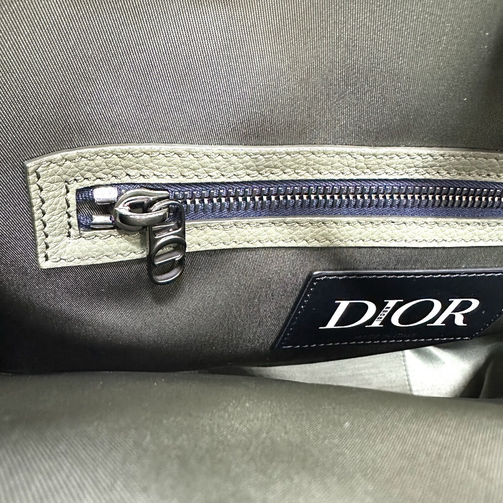 Dior 1ADSH198USF sacai サカイ コラボ サドルバッグ 2WAY ショルダーバッグ カバン 肩掛け トートバッグ ナイロン/レザー メンズ - brandshop-reference