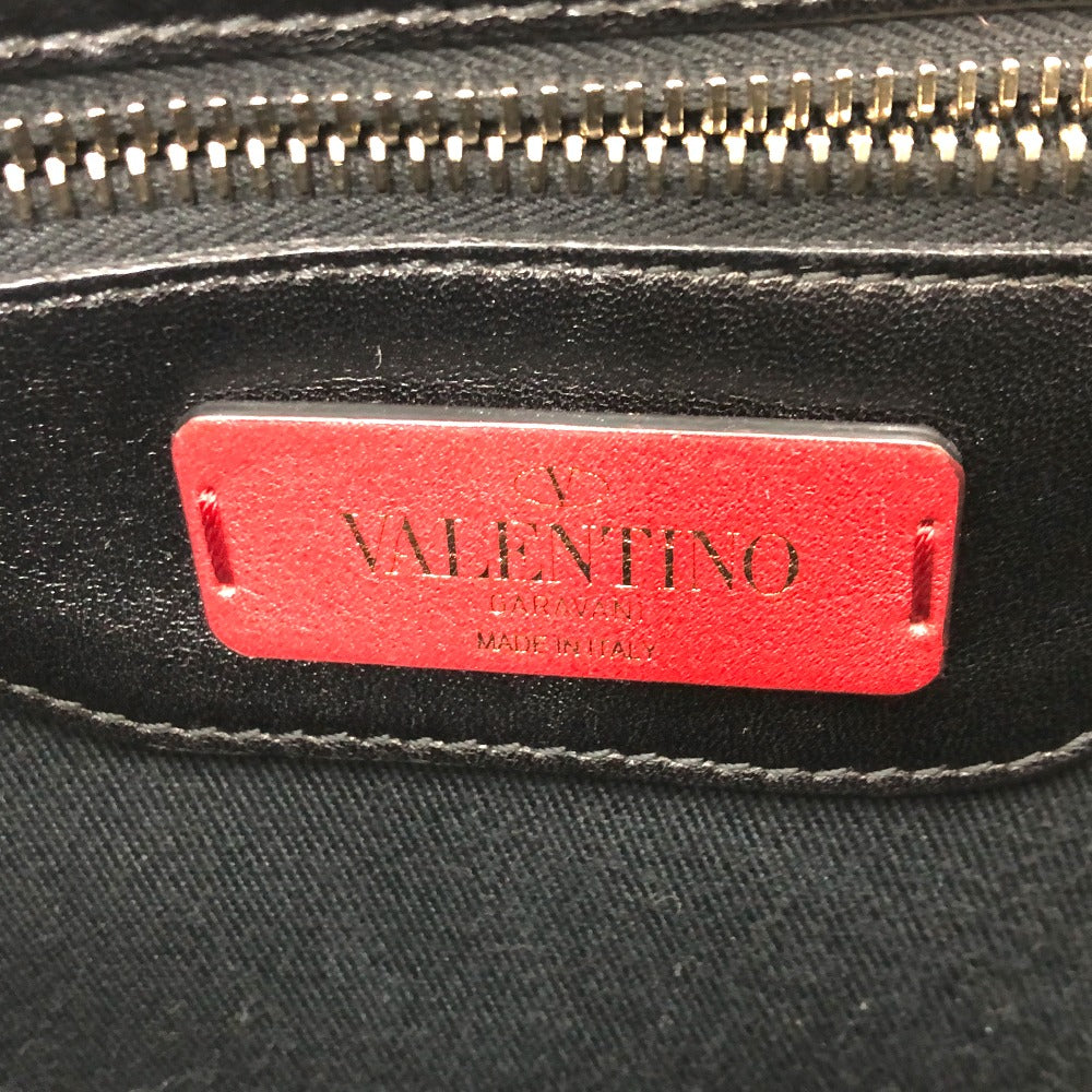 Valentino Garavani BL-PB55NAP0 ロックスタッズ 2WAY ショルダーバッグ レザー レディース