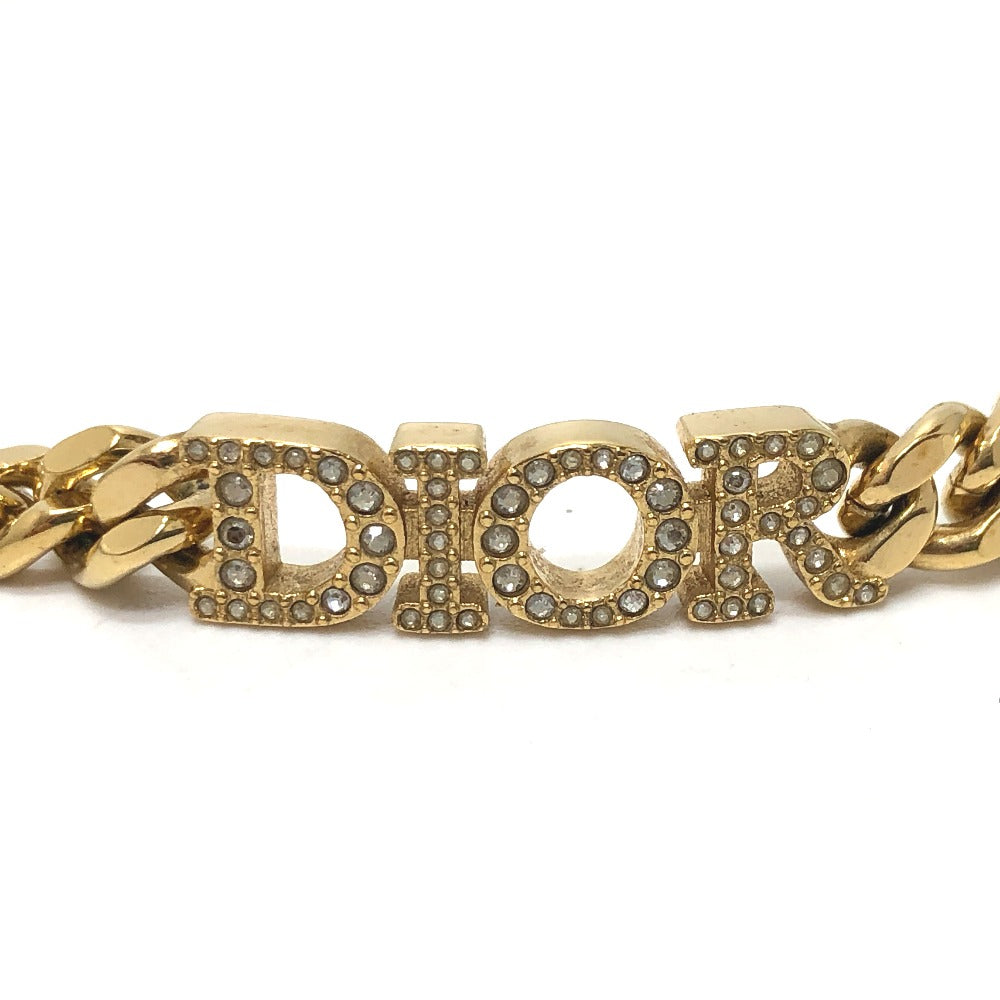 Dior ロゴ チョーカー チェーン ネックレス GP レディース - brandshop-reference