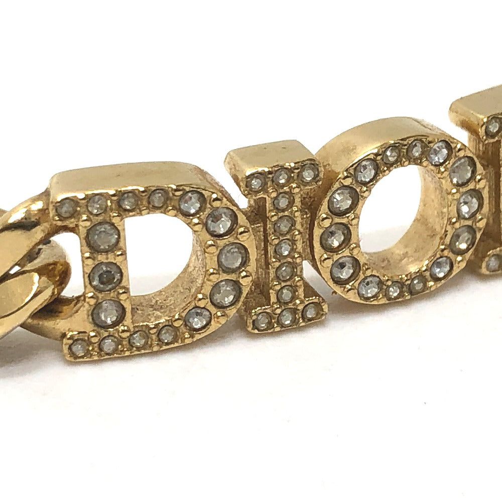 Dior ロゴ チョーカー チェーン ネックレス GP レディース - brandshop-reference