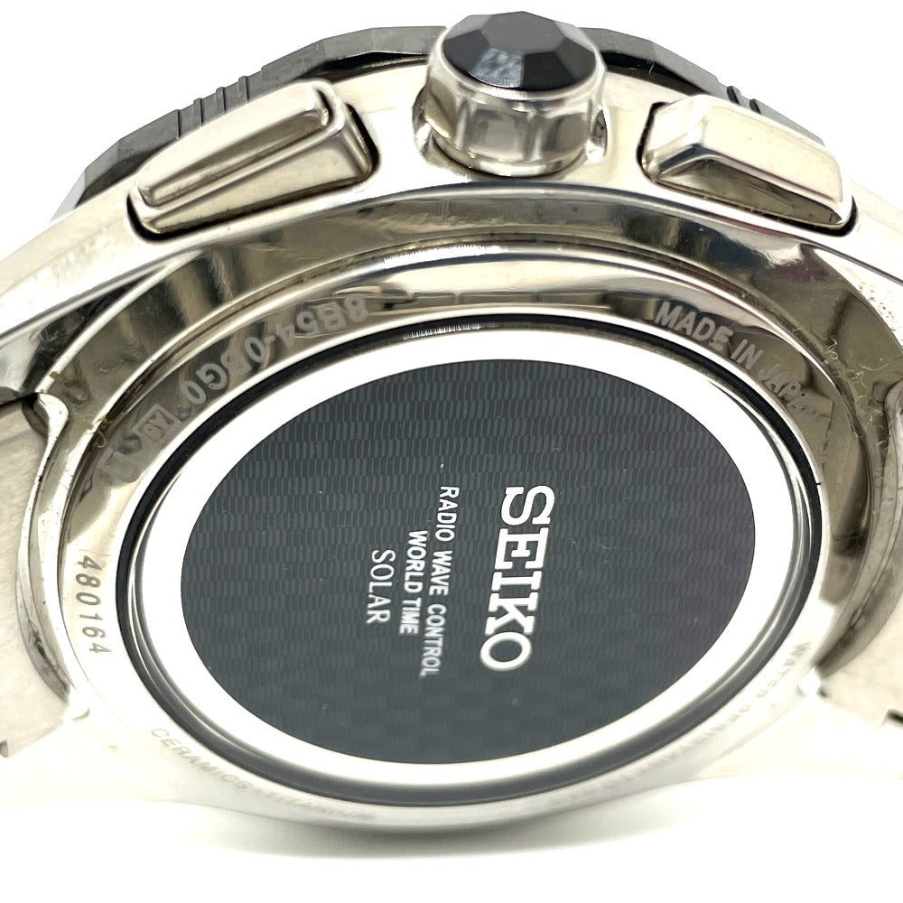 SEIKO 8B54-OBGO/SAGA186 ブライツ ソーラー クォーツ 腕時計 チタン メンズ - brandshop-reference