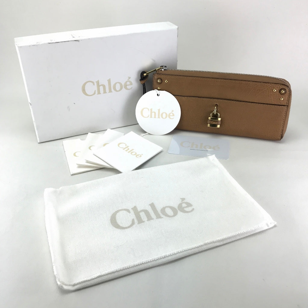 Chloe 3P0143 オーロラ L字ファスナー長財布 長財布（小銭入れあり） レザー レディース - brandshop-reference