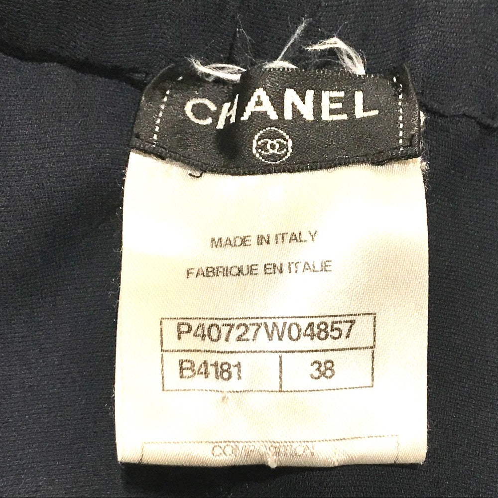 CHANEL P40727W04857 オールインワン サロペット ワイドパンツ ネック