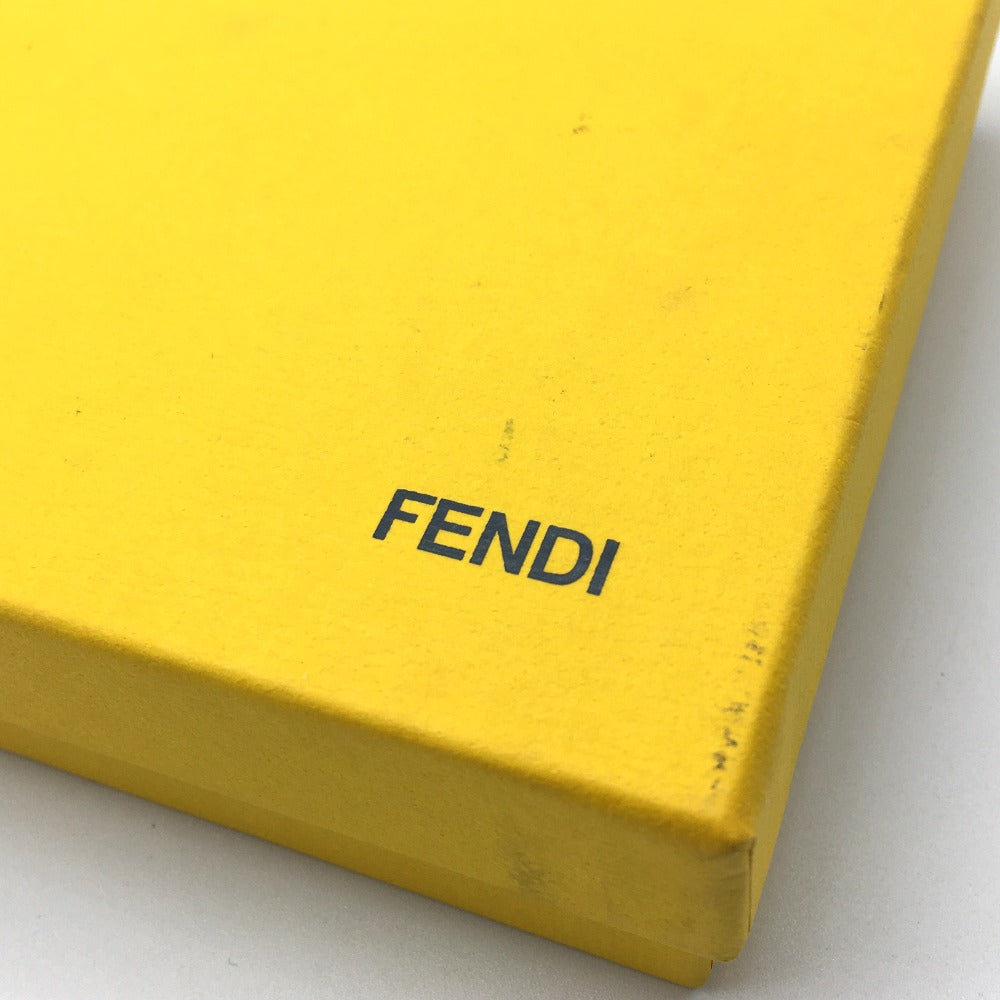 FENDI FF ロゴ 編込み ミニバッグ ポシェット 小物いれ ショルダーバッグ レザー レディース - brandshop-reference