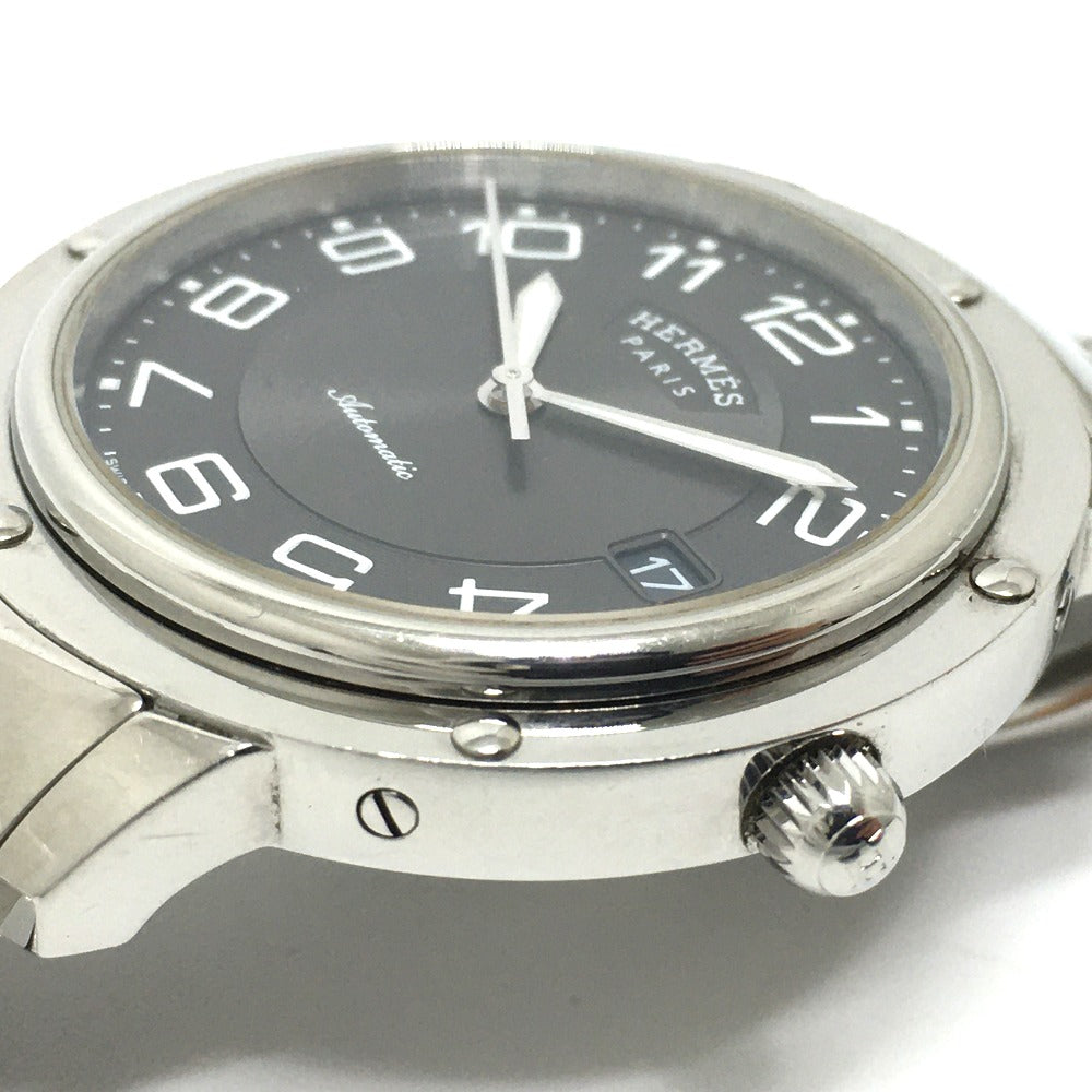 HERMES CP2.810 デイト クリッパー 自動巻き 腕時計 SS メンズ - brandshop-reference