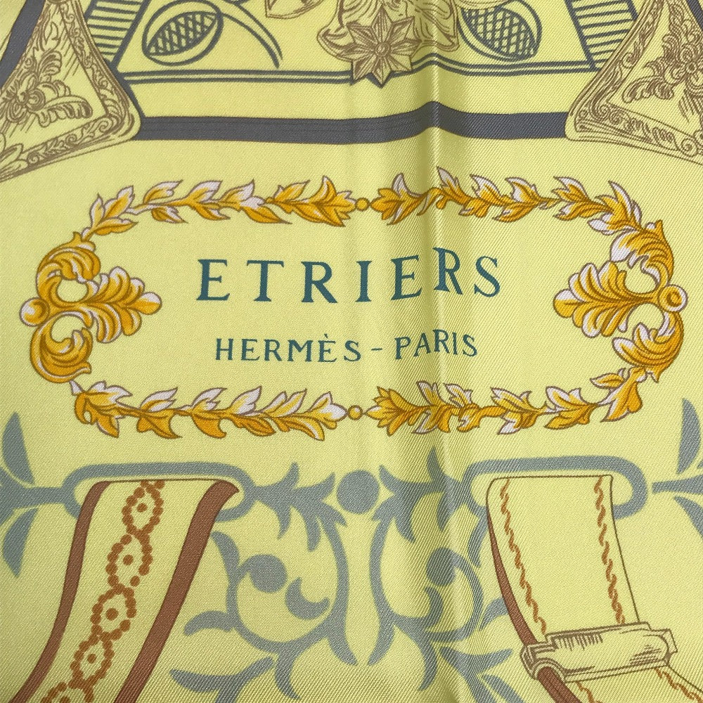 HERMES カレ90  ETRIERS(鎧) スカーフ シルク レディース - brandshop-reference