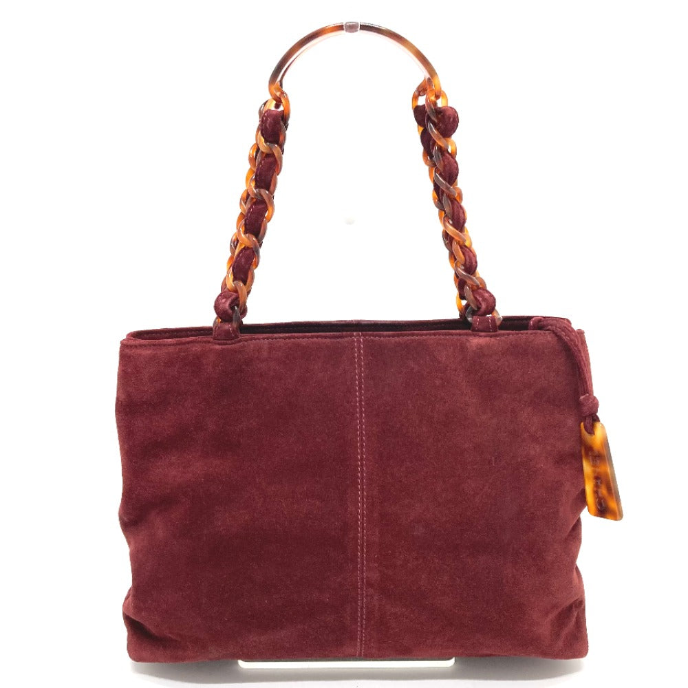 CHANEL CC Coco Mark Plachane Shoulder Bag Suede Ladies | brandshop ...
