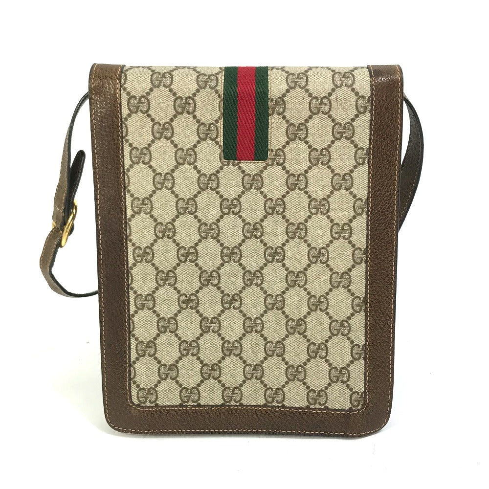 GUCCI シェリーライン GG柄 オールドグッチ ポシェット 斜め掛け カバン ショルダーバッグ GGスプリームキャンバス レディース - brandshop-reference