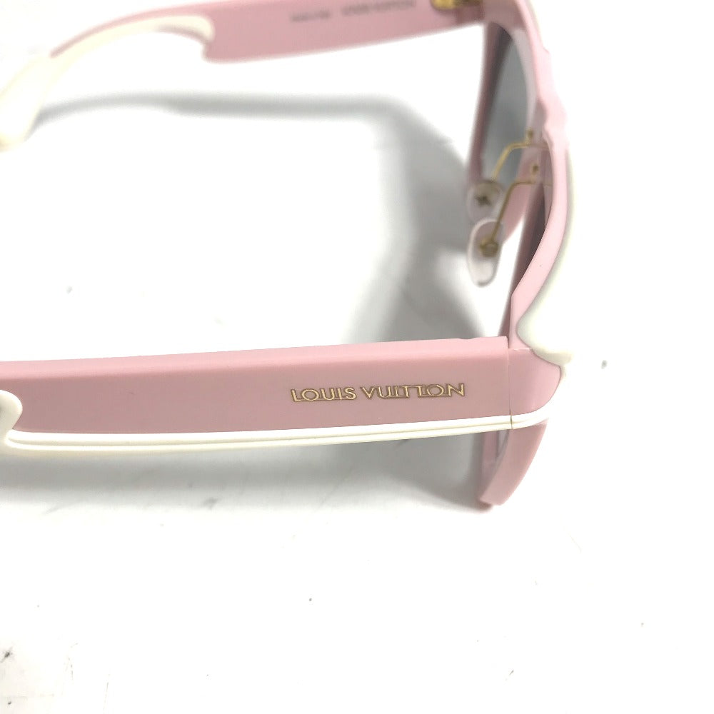 LOUIS VUITTON Z1301E ロゴ チャリオットオブファイヤー スクエア アイウェア 眼鏡 メガネ サングラス プラスチック レディース - brandshop-reference