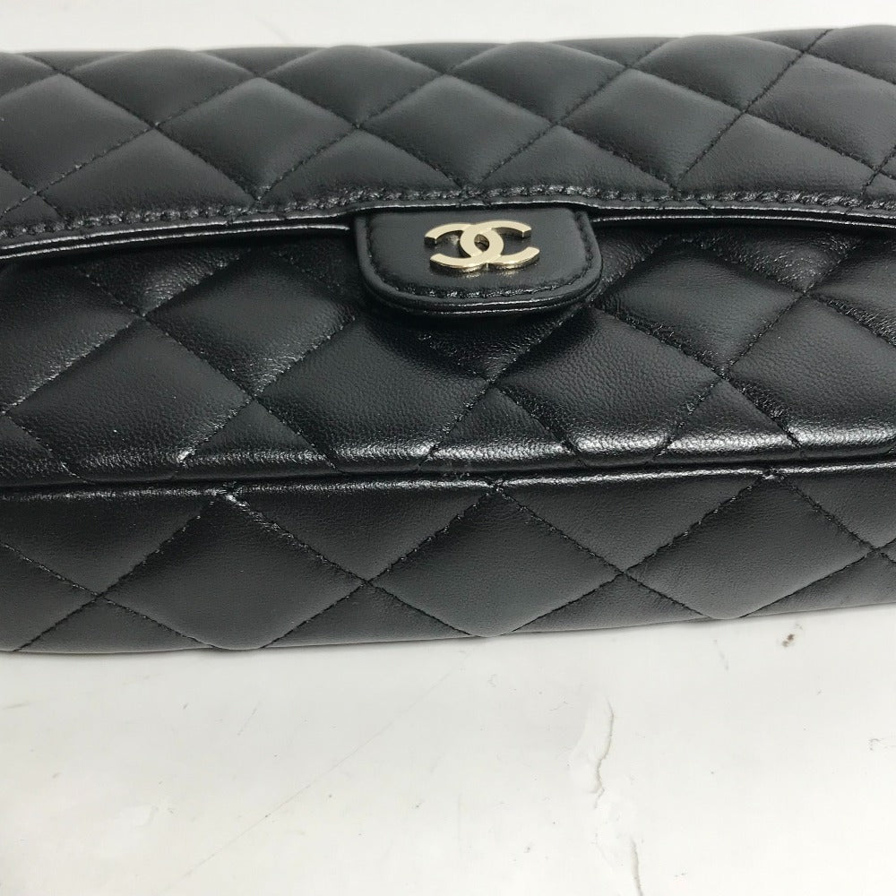 CHANEL AP2096 ココマーク フォンケースウォレット CC マトラッセ ...