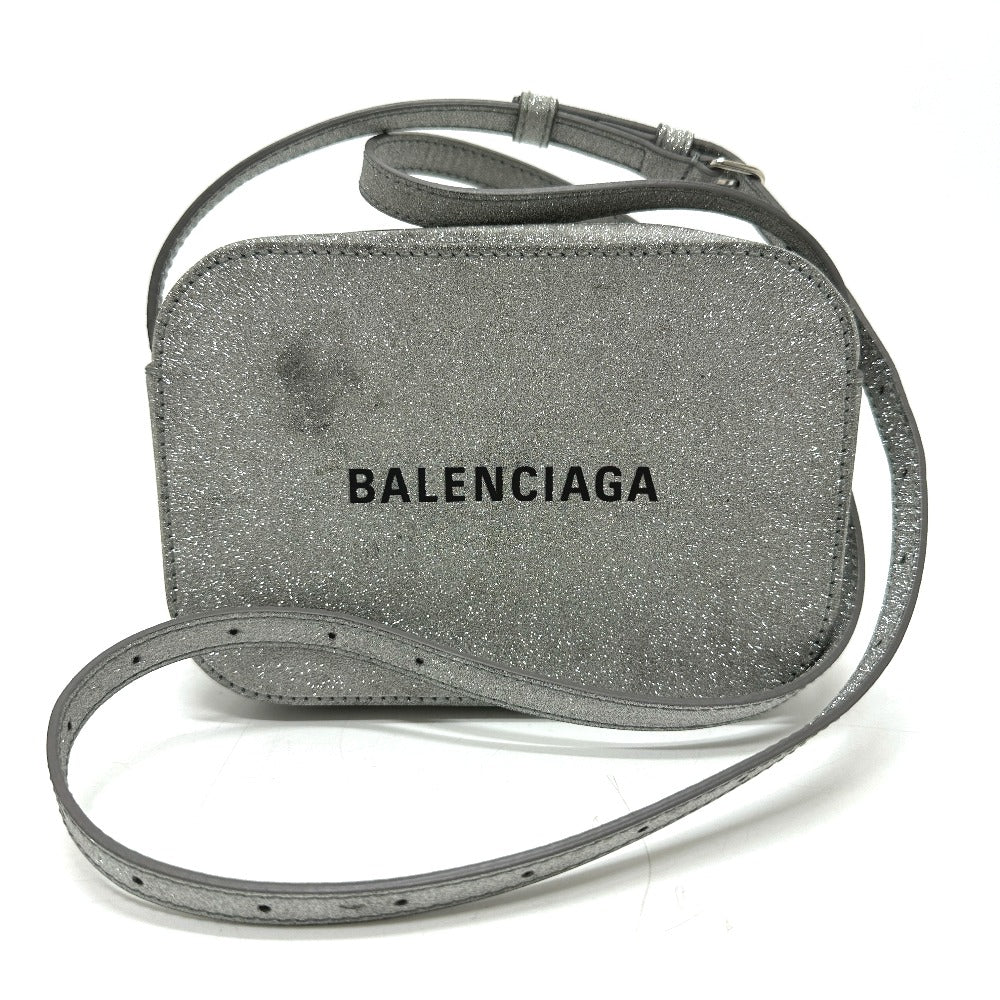 BALENCIAGA 552372 ロゴ エブリデイ カメラバッグ カバン XSサイズ ショルダーバッグ レザー レディース - brandshop-reference