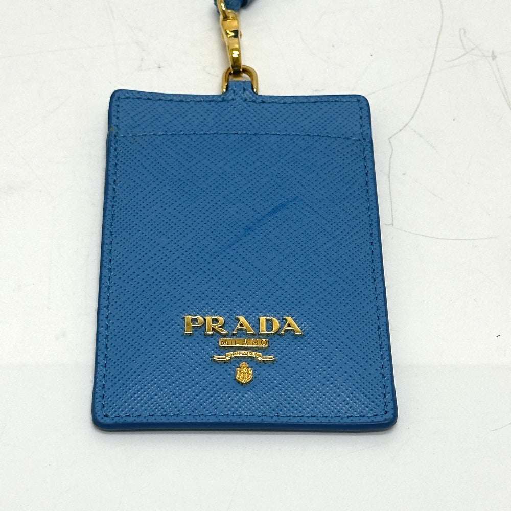 PRADA IMC007 ロゴ パスケース サフィアーノレザ－ メンズ - brandshop-reference