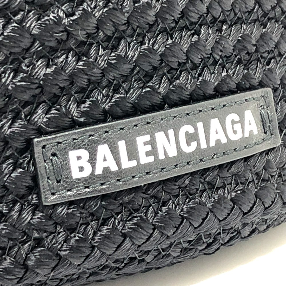 BALENCIAGA 695612 ロゴ イビザ カゴバッグ Ibiza スモール ストラップ ...