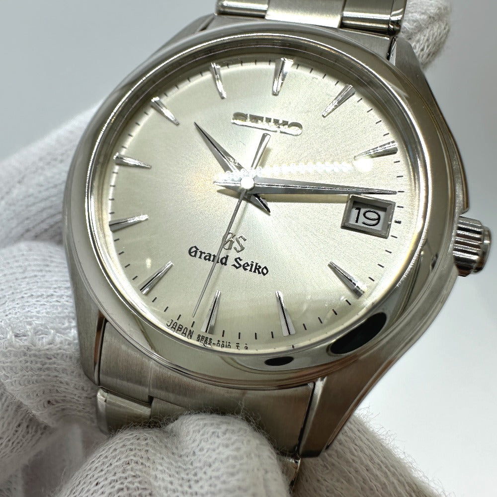 SEIKO SBGX005/9F62-0A10 グランドセイコー GS デイト クォーツ 腕時計 SS メンズ