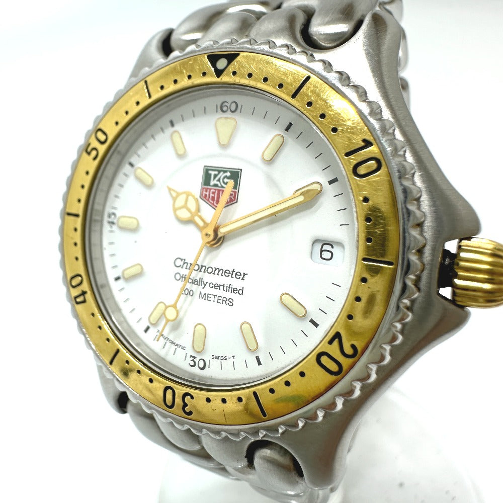 TAG HEUER S87.806 セル 自動巻き デイト 腕時計 SS/GP メンズ - brandshop-reference