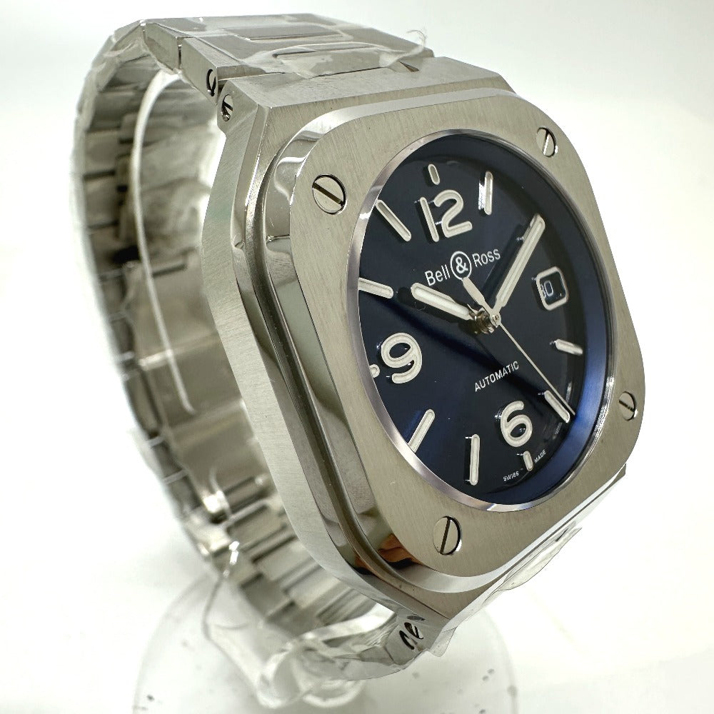 Bell＆Ross BR05 ブルースティール 自動巻き デイト 腕時計 SS メンズ - brandshop-reference
