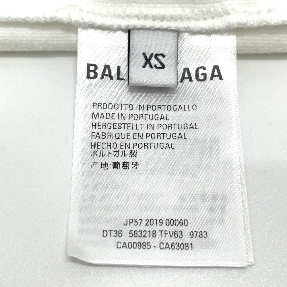 BALENCIAGA 583214 19AW ロゴ リップスティック トップス 半袖Ｔシャツ コットン メンズ - brandshop-reference
