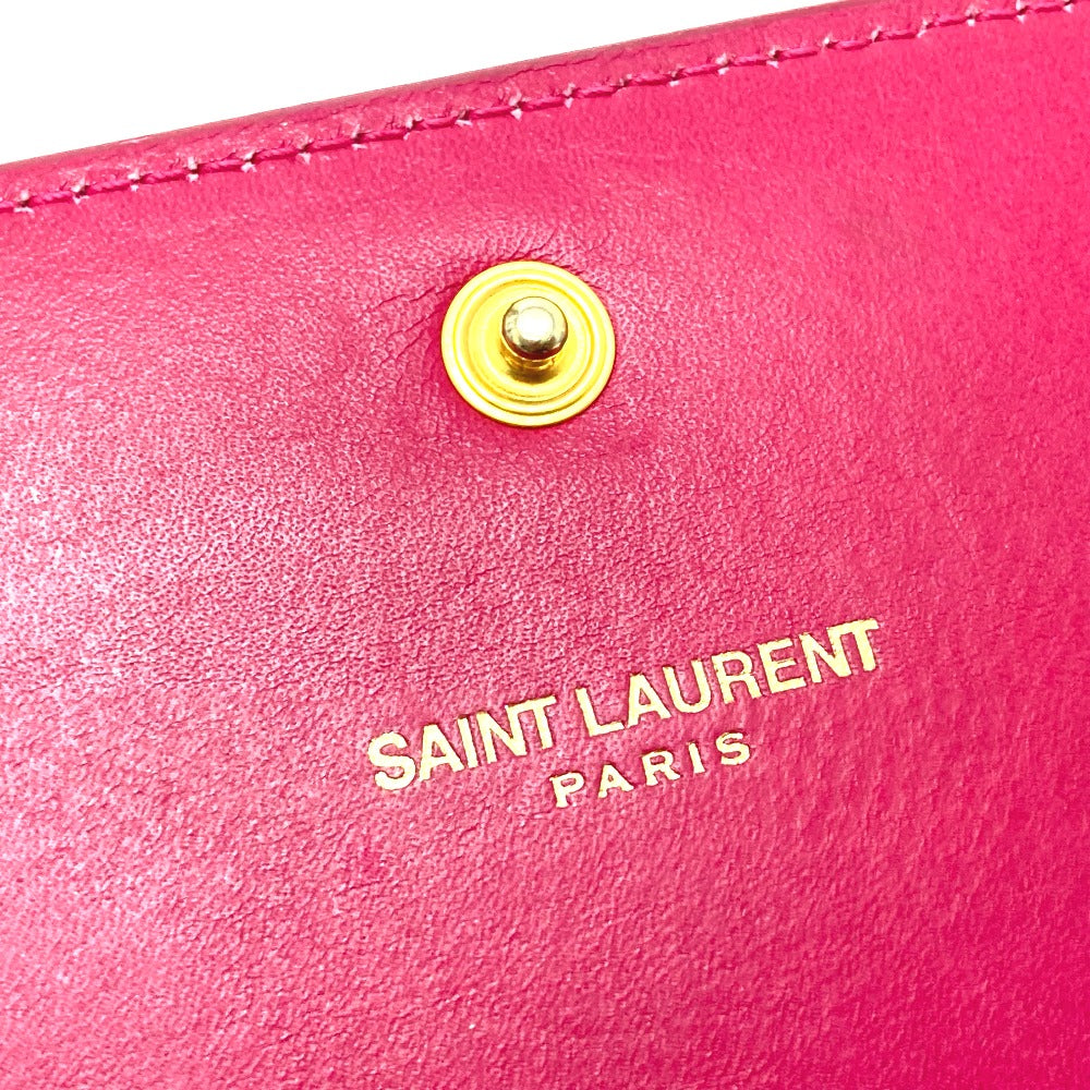 SAINT LAURENT PARIS 340839 ロゴ 二つ折り ファッション小物 長財布 レディース - brandshop-reference