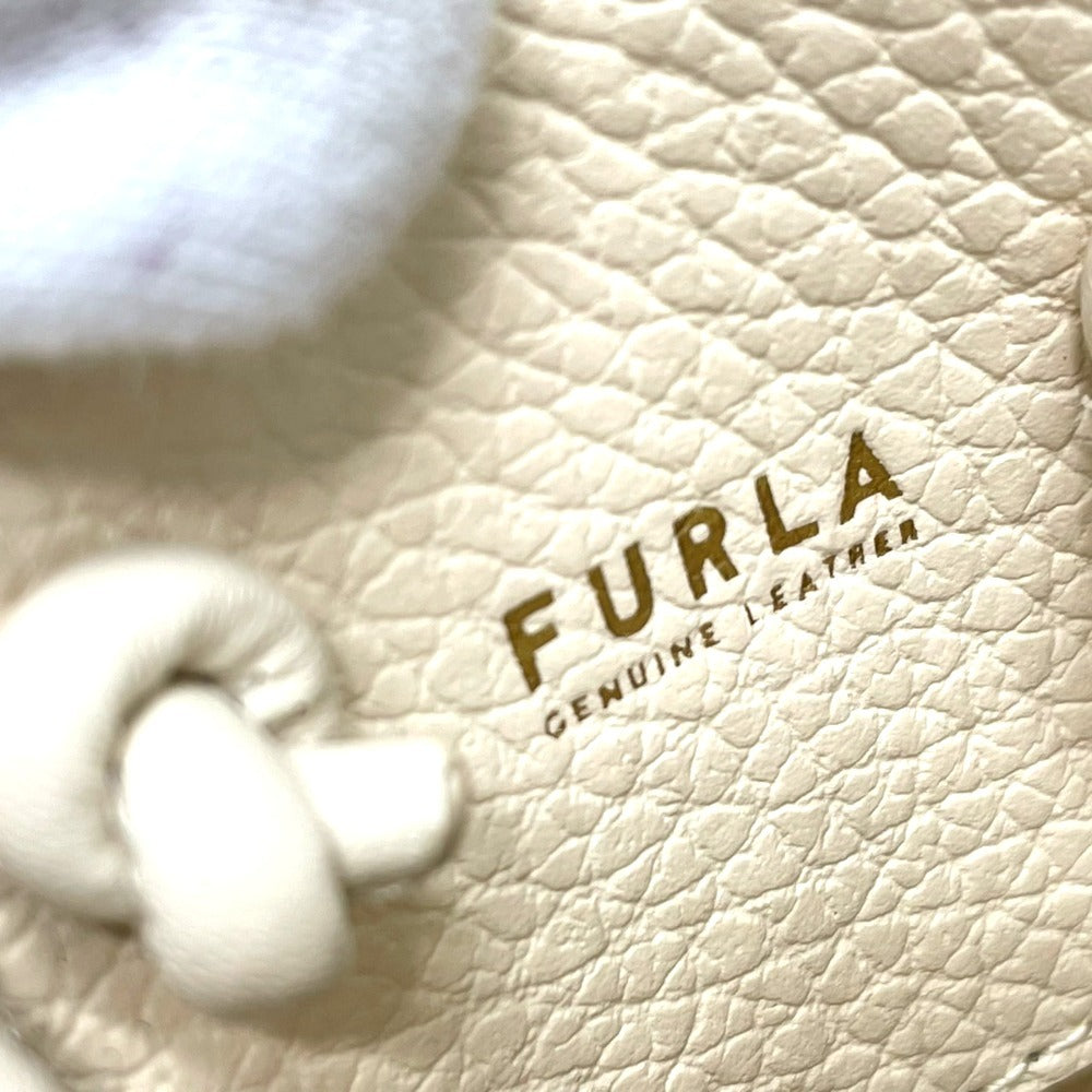 FURLA ロゴ 2WAY ハンドバッグ ショルダーバッグ レザー レディース - brandshop-reference