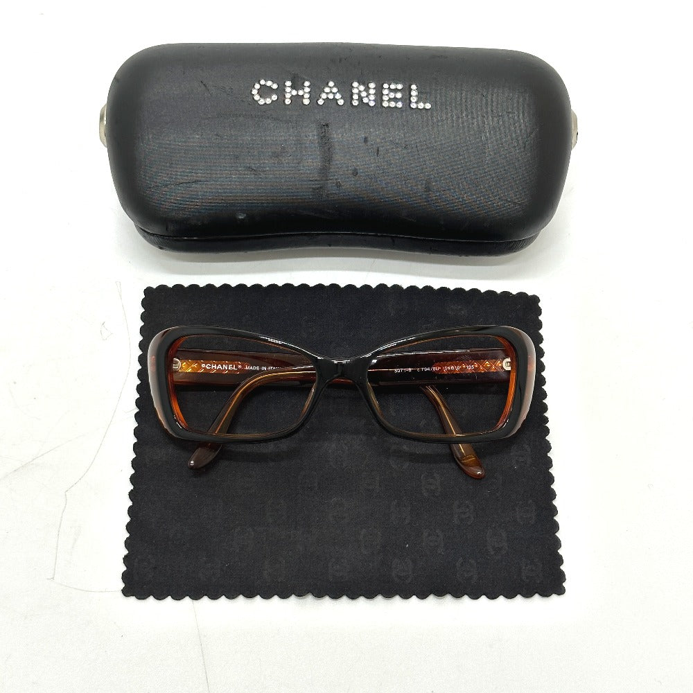 CHANEL 5071-B スター ココマーク メガネ 眼鏡 サングラス プラスチック レディース - brandshop-reference