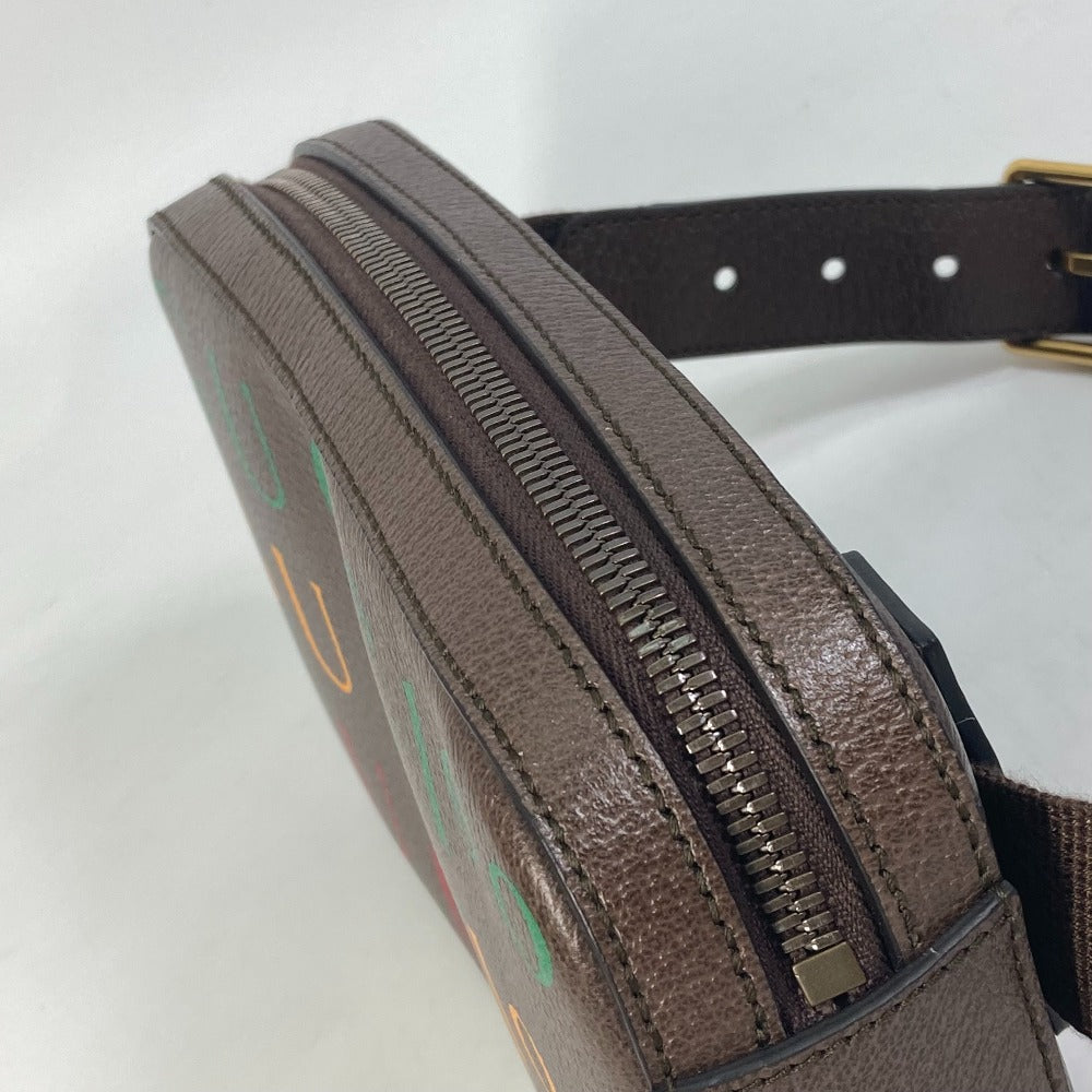 GUCCI 602695 クロス カバン ベルトバッグ 100周年記念 ロゴ ...