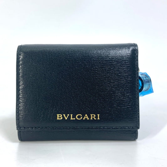 BVLGARI 289145 B-zero1 ビーゼロワン コンパクトウォレット 3つ折り財布 レザー メンズ - brandshop-reference