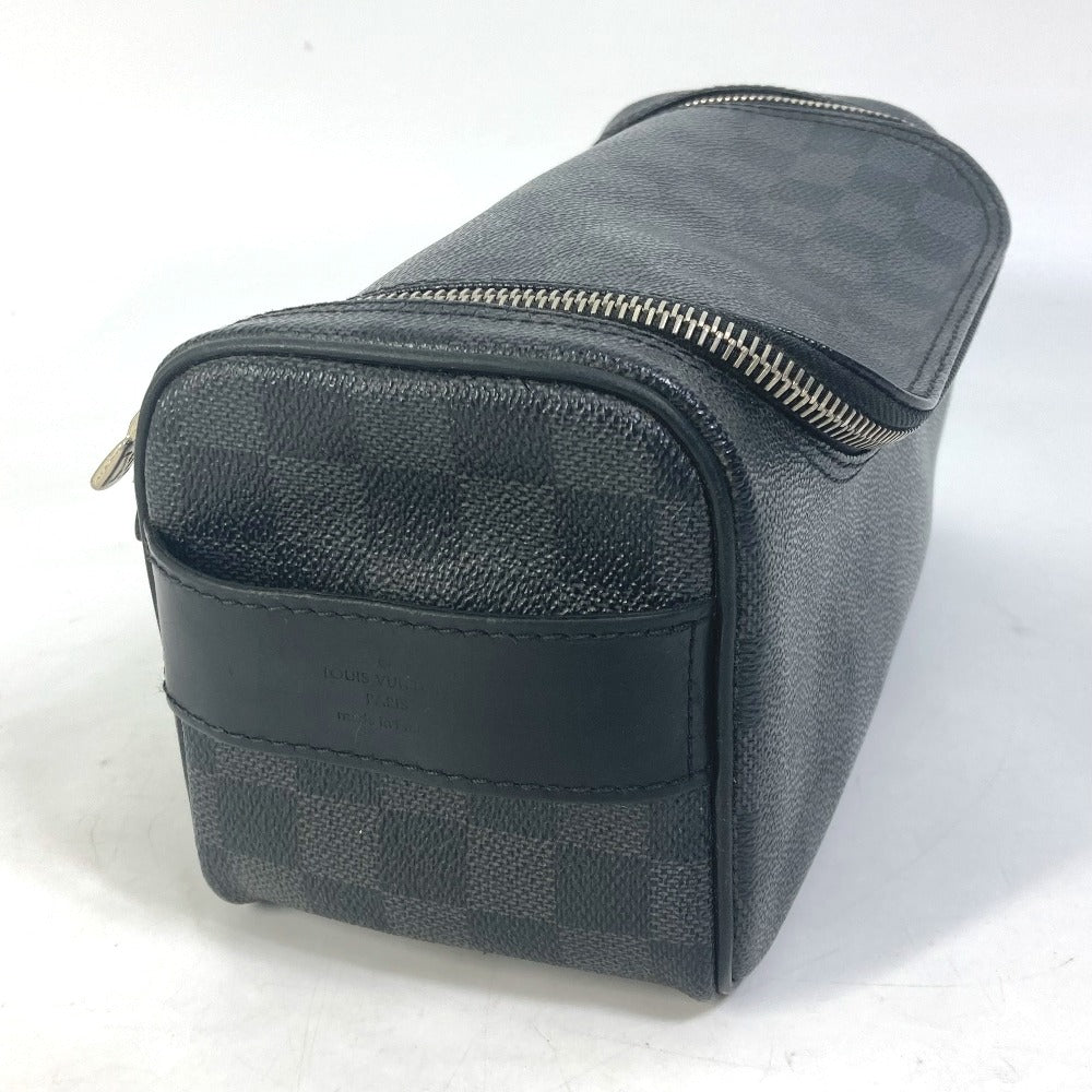 LOUIS VUITTON N47625 ダミエグラフィット トワレポーチ メイクポーチ 