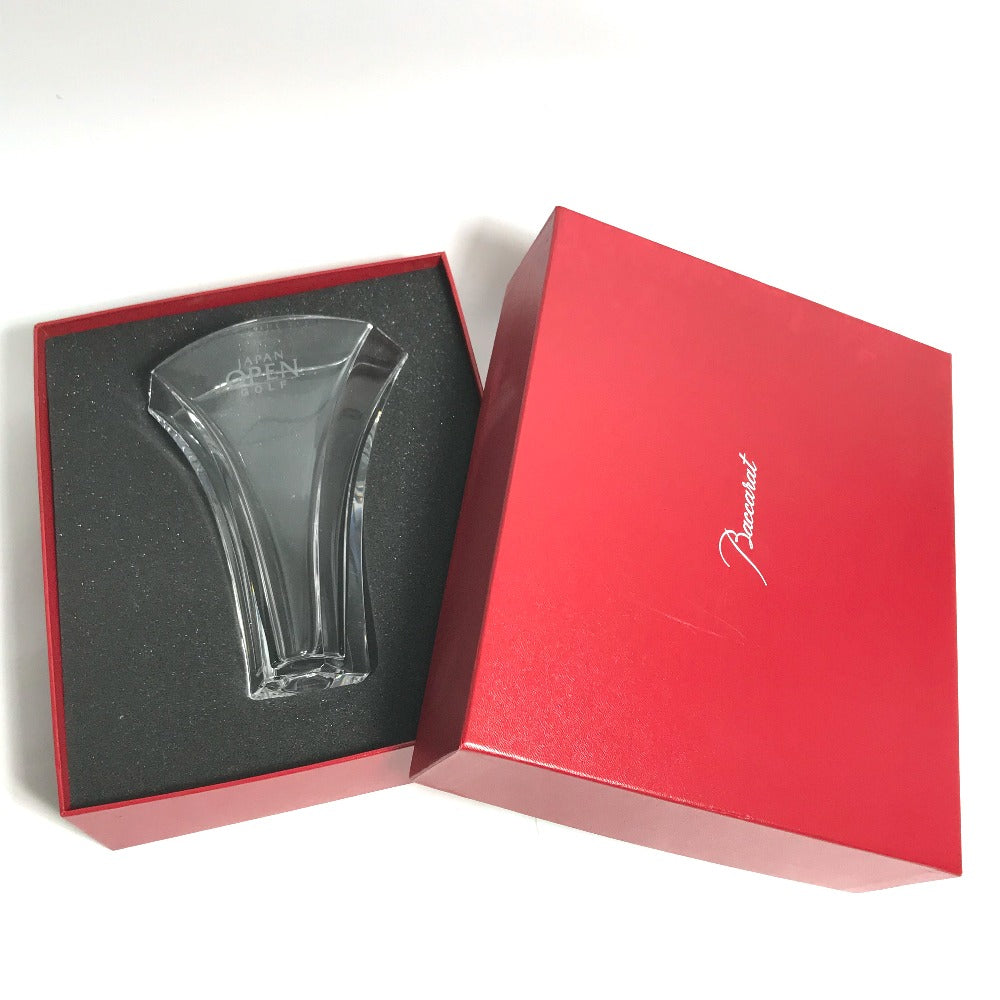 Baccarat フラワーベース JAPAN OPEN GOLF記念 花瓶 ガラス レディース - brandshop-reference