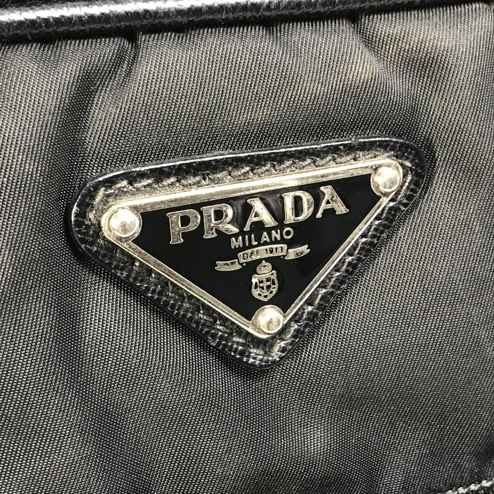 PRADA カバン トライアングルロゴ 三角ロゴ プレート ハンドバッグ PCバック パソコン ケース ビジネスバッグ ナイロン メンズ - brandshop-reference