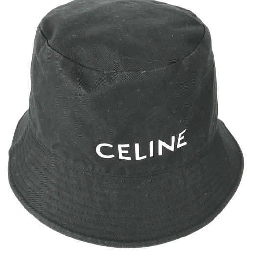 CELINE AU5B968P ハット帽 帽子 バケットハット ボブハット ロゴ ハット コットン メンズ - brandshop-reference