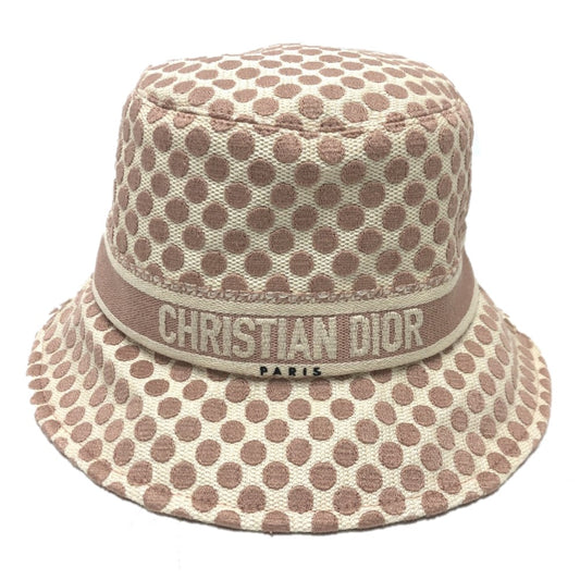 Christian Dior 05DDO923I156 ロゴ ドット ハット コットン レディース - brandshop-reference