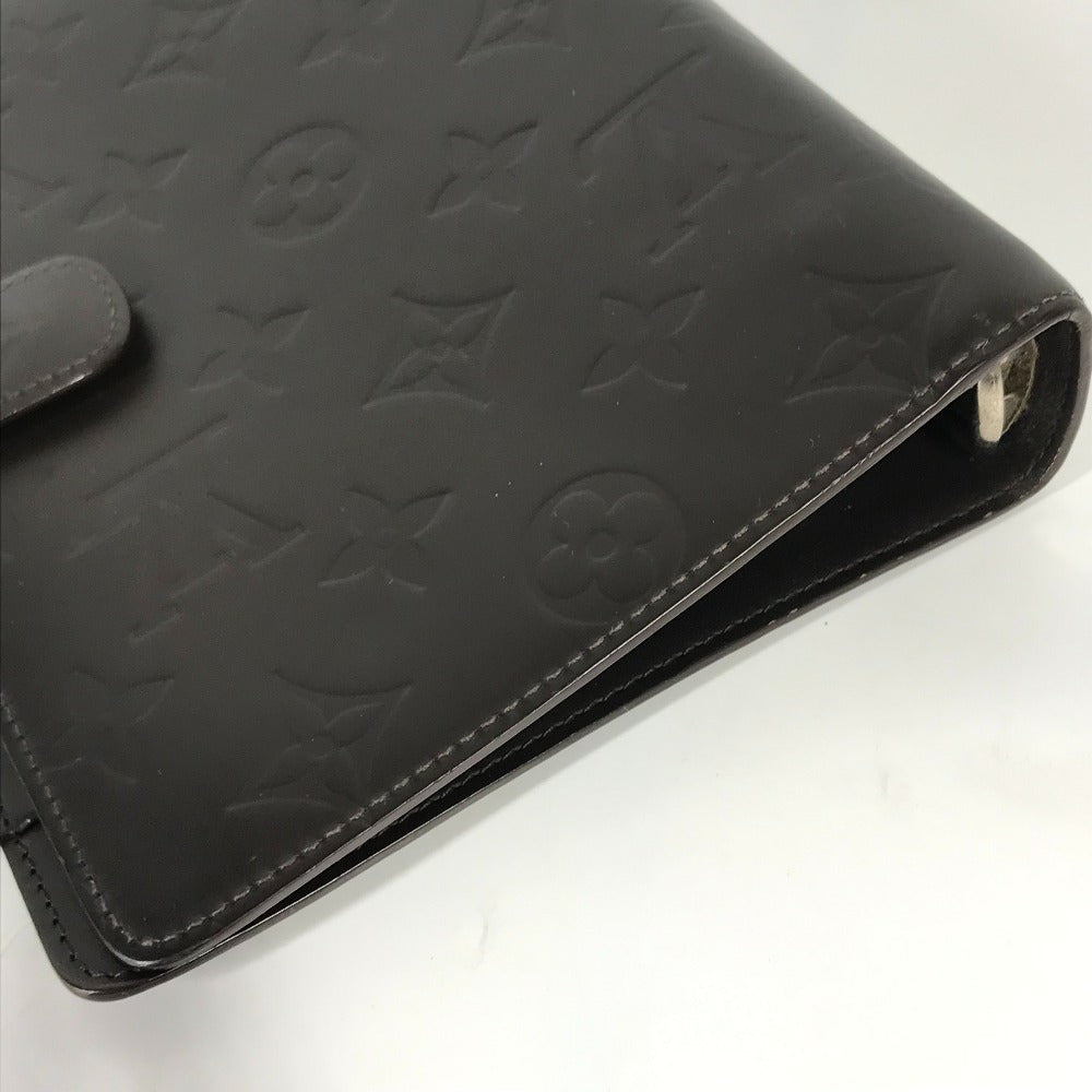 LOUIS VUITTON モノグラムマット アジェンダMM ダイアリー ステーショナリー 手帳カバー モノグラムマットレザー レディース - brandshop-reference