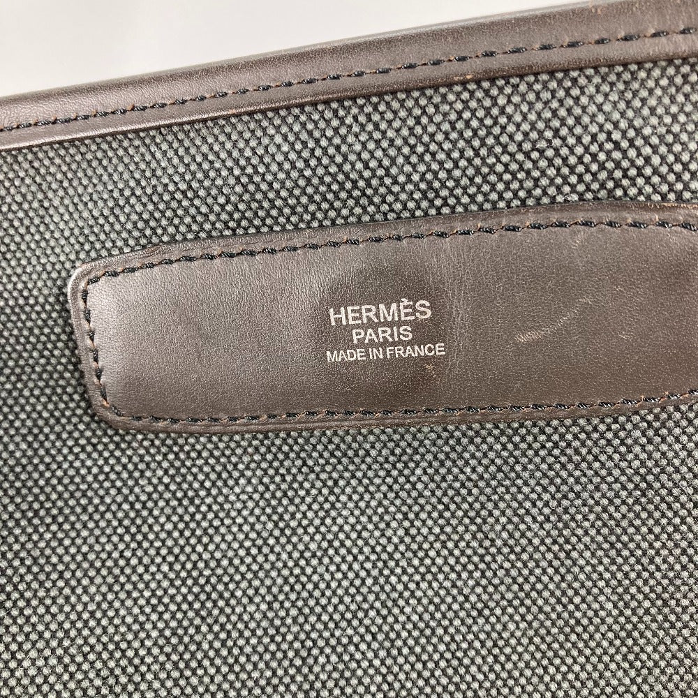 HERMES フラップ 2WAY ハンドバッグ アレルトゥール カバン 斜め掛け メッセンジャーバッグ ショルダーバッグ キャンバス/レザー メンズ - brandshop-reference