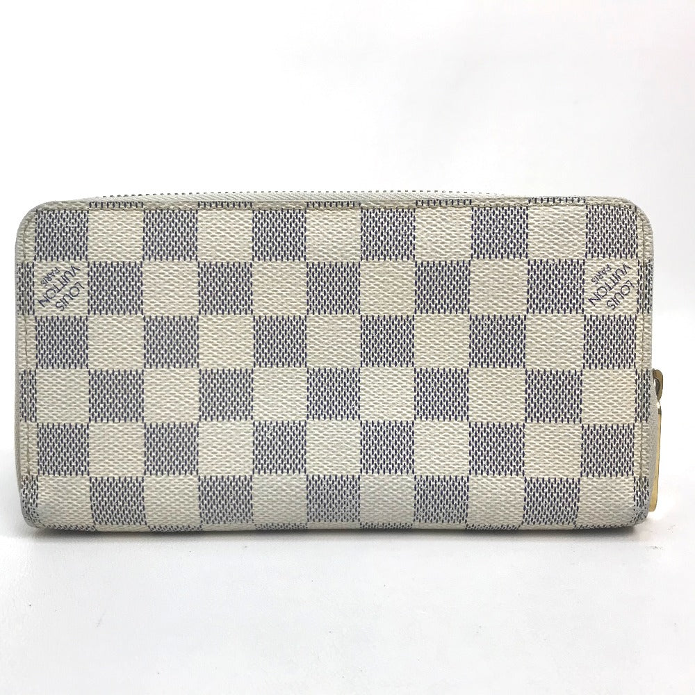 LOUIS VUITTON N60019 ダミエアズール ジッピーウォレット 長財布