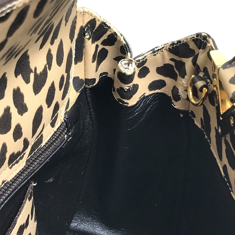 Ladies leopard 2025 print bag