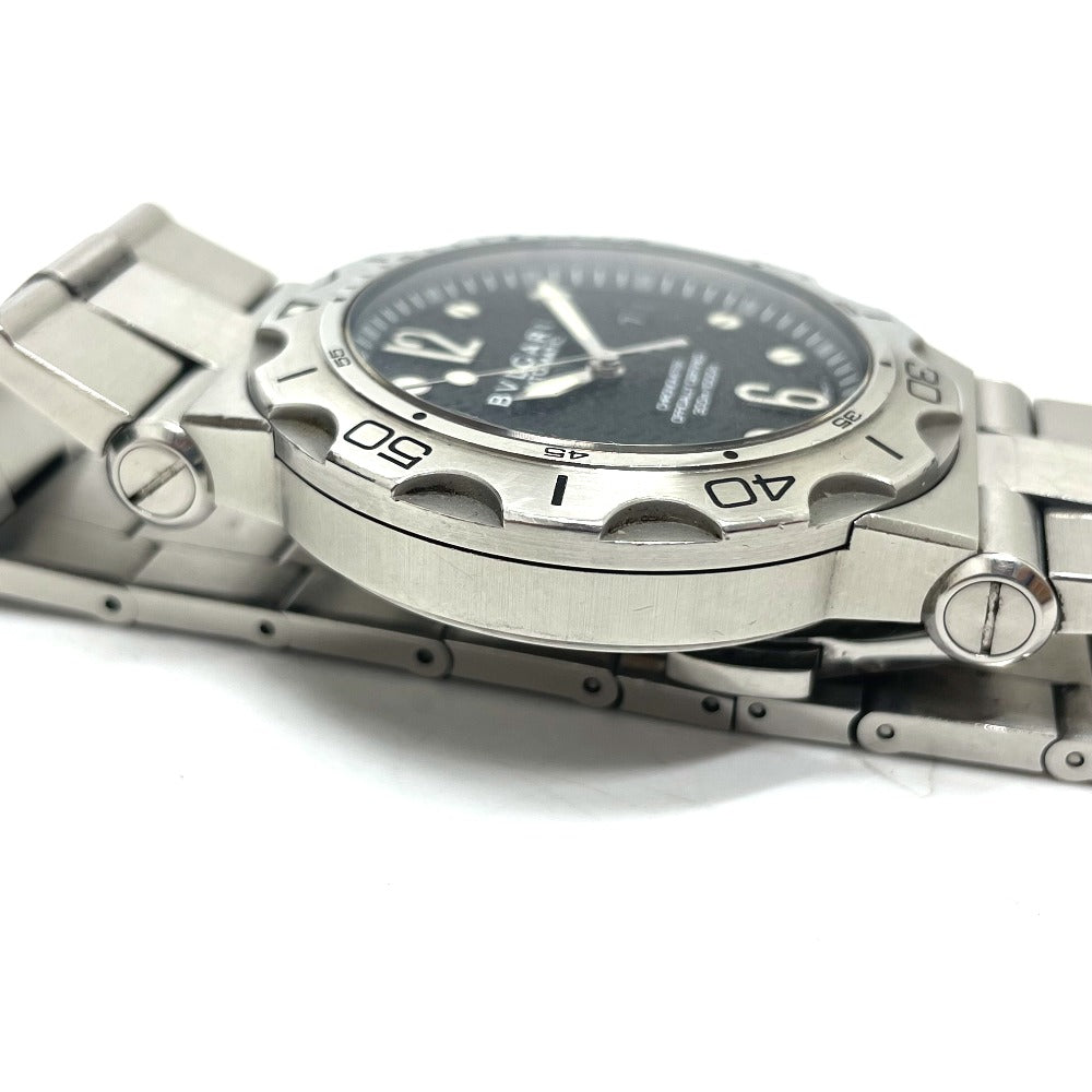 BVLGARI DP42SSD クロノメーター ディアゴノ スクーバー アクア 自動巻き デイト 腕時計 SS メンズ |  brandshop-reference