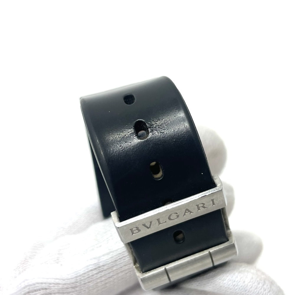 BVLGARI DP42SSD クロノメーター ディアゴノ スクーバー アクア 自動巻き デイト 腕時計 SS メンズ - brandshop-reference